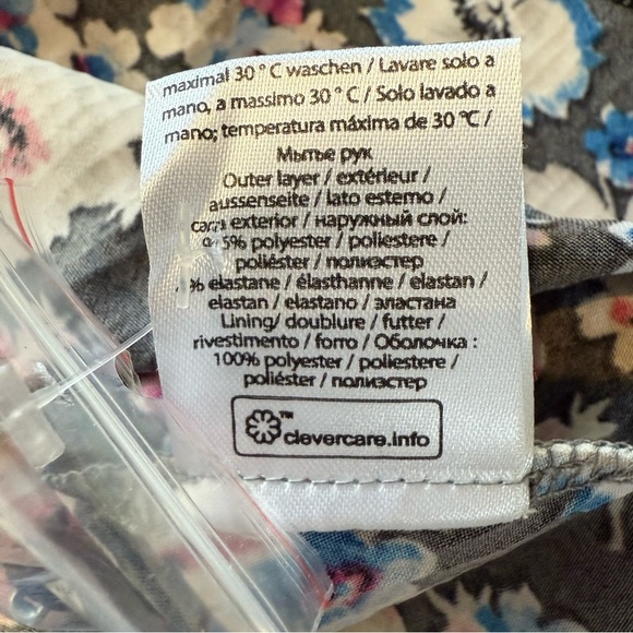 ROTATE Birger Christensen Size 2 Jojo Floral Print Midi Shirtdress - Picture 7 of 12